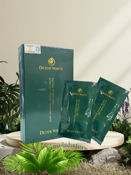 MẶT NẠ TẾ BÀO GỐC DETOX WHITE – LÀN DA CĂNG MƯỚT, TRẮNG SÁNG TỰ NHIÊN 1
