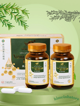 Venra Gluta Beauty 600 – Bộ Đôi Viên Uống Trắng Da & Cân Bằng Nội Tiết Tố 1