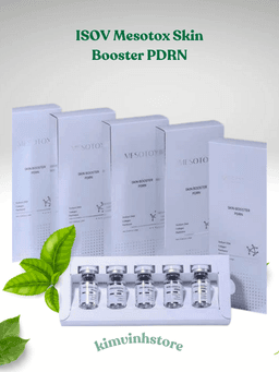 Tinh chất nâng cơ, căng bóng da ISOV Mesotox Skin Booster PDRN (5 lọ x 5ml) 4